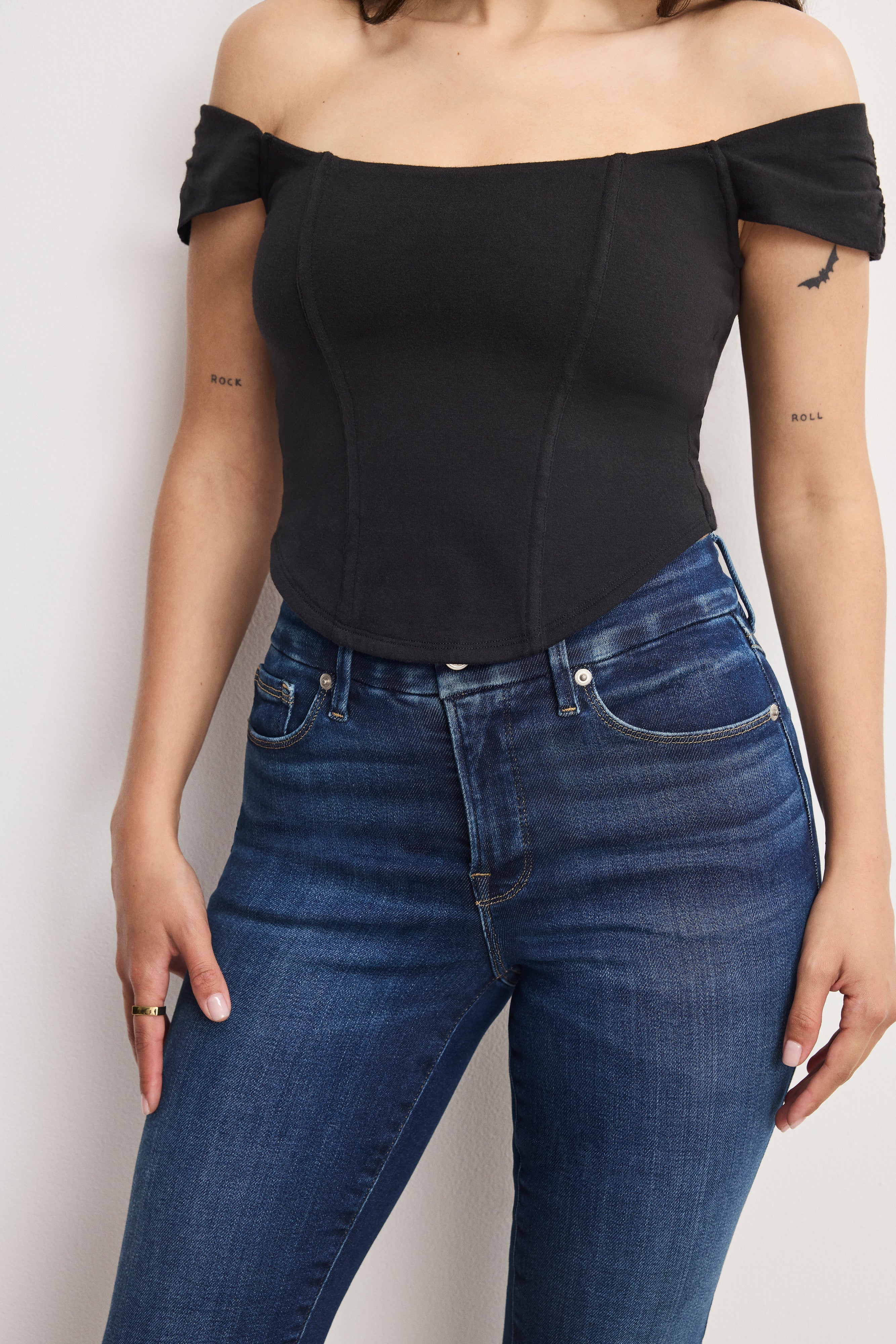 DOLLY JOLEANS PETITE STRAIGHT JEANS | INDIGO1080